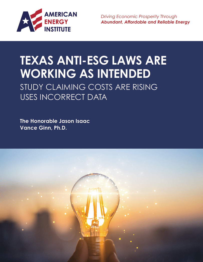 Texas Anti-ESG Laws Are Working As Intended Preview Image